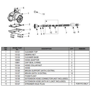 Intex adapter creva za automatski čistač bazena 12859-1